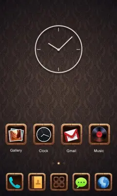 (FREE) Home GO Launcher Theme android App screenshot 4